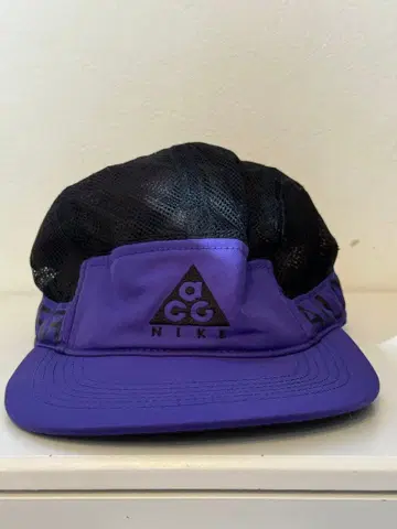 나이키 ACG 메쉬 캡 보라색/블랙