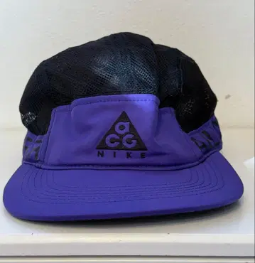 나이키 ACG 메쉬 캡 보라색/블랙