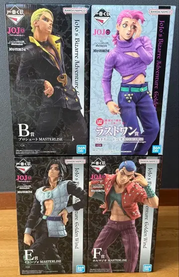 제일복권 죠죠 B상 E상 F상 라스트원상 세트