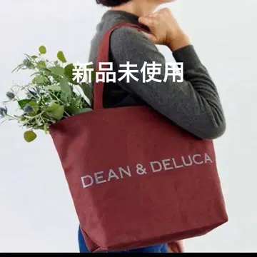DEAN & DELUCA 차리티 토트백 L 사이즈 레드빈