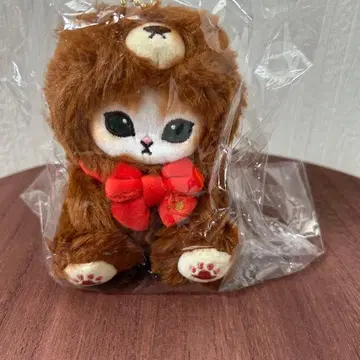 mofusand 전시회에서 구매한 모프 샌드 테디베어냥 마스코트 브라운