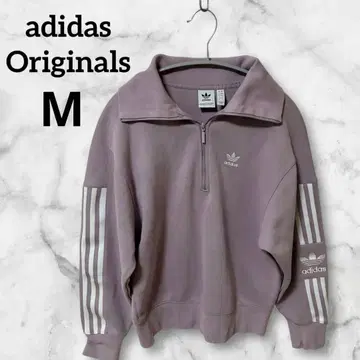 [ adidas originals ] 하프 지퍼 맨투맨 트랙 저지 M