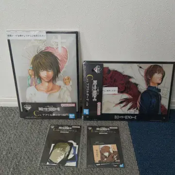 DEATH NOTE 데스노트 C상 아크릴 보드 I상 제일복권