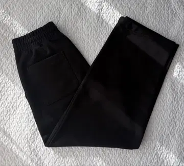 UNIQLO:C 유니클로 씨 맨투맨 와이드 팬츠 블랙 S