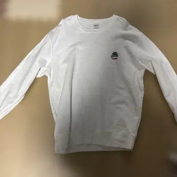 United Athle 화이트 크루넥 맨투맨 L