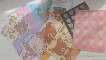 리락쿠마 클리어 파일 10장 세트