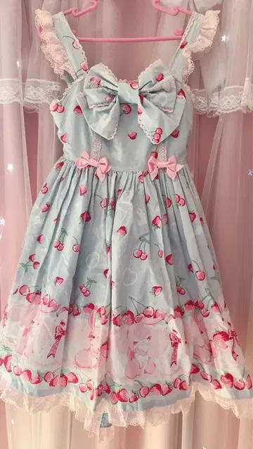 Angelic Pretty Cherry Berry Bunny JSK