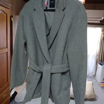 GAP 그레이 코트 L 사이즈