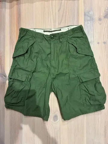 m65 카고 하프 팬츠 실물 초 레어 빈티지 새상품급
