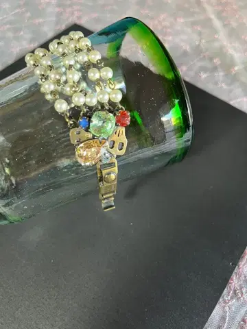 스컬 펄 5연 팔찌 (한정판)