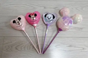 DisneyLand 손잡이 풍선 벌룬 4개