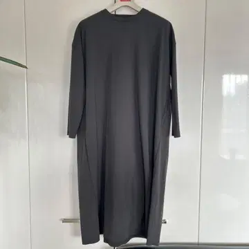 무인양품 경편 원피스 차콜 그레이