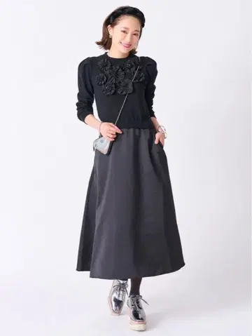 Chesty 까멜리아 니트 원피스 사이즈 1