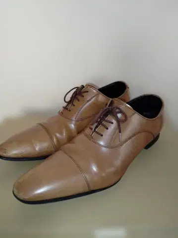 REGAL 27cm 비즈니스 슈즈 가죽 신발 라이트 브라운