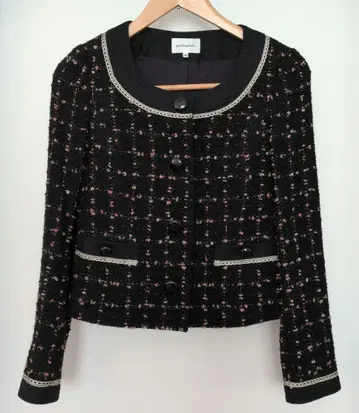 prideglide 노카라 트위드 자켓