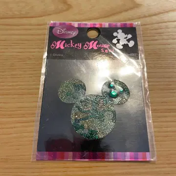 실루엣 씰 스티커 카모플라쥬 디즈니 미키 글리터