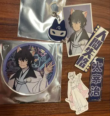 다자이 오사무 난자 문호 스트레이독스 아크릴 코스터 스티커 아크릴 참