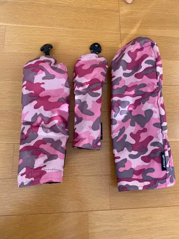 골프 헤드커버 세트 핑크