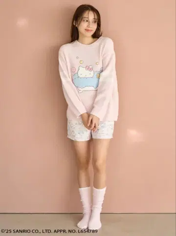 스나이델 홈 [ HELLO KITTY ] 니트 풀오버