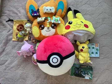 포켓몬스터 봉제 인형 묶음 판매 지우(사토시)