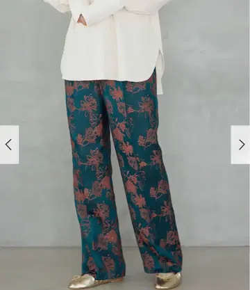 플라워 자카드 이지 팬츠 URBAN RESEARCH