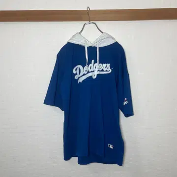 새상품 다저스 유니폼 T셔츠 LA Dodgers 반팔 후드티 MLB 블루