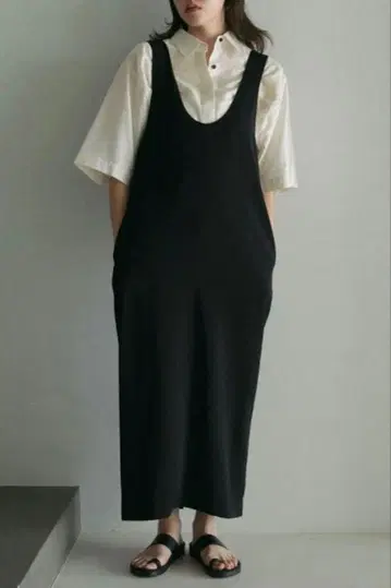 anuke Twill Uneck Onepiece 38