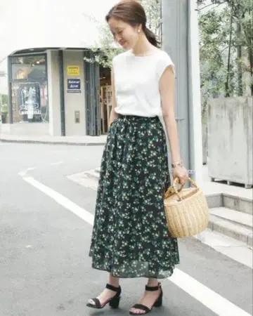 SLOBE IENA 롱 스커트