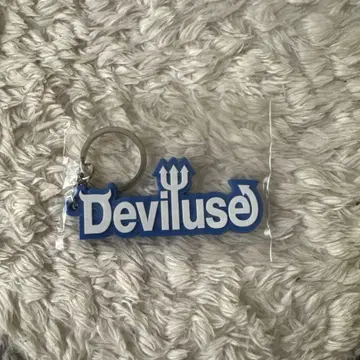 Deviluse 로고형 키링 파랑