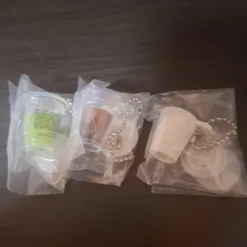 세븐카페 시리즈 미니어처 참 가샤폰 3종 세트