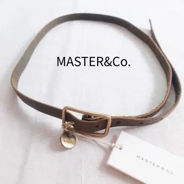 미사용 MASTER&Co. 15mm 벨트 HOPE CHARM MC101