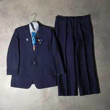 90s 빈티지 레트로 셋업 수트 핀즈 No.216 성인식