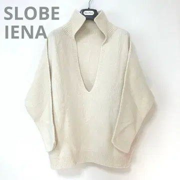 SLOBE IENA 파인 울 스키퍼 니트 풀오버 워셔블