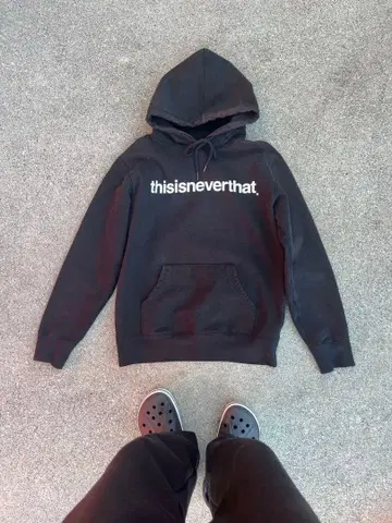 thisisneverthat 네바자 후드티 후디 프린트 S