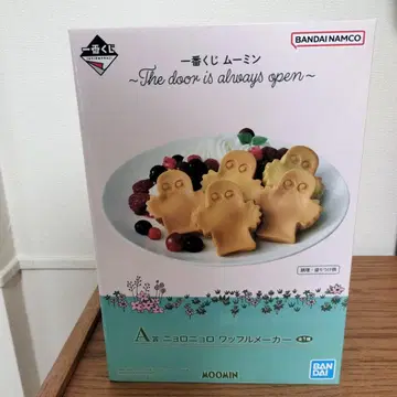 [ 미사용 새상품, 미개봉 ] 무민 와플 제조기 제일복권 A상