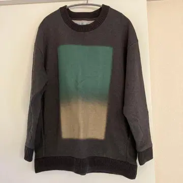 다크 그레이 그라데이션 맨투맨