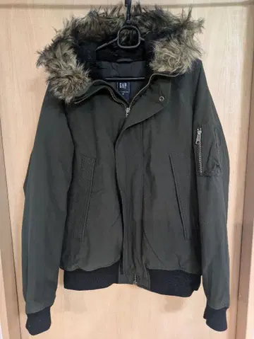 GAP 프리마로프트 카키 N2B 밀리터리 자켓 플라이트 자켓