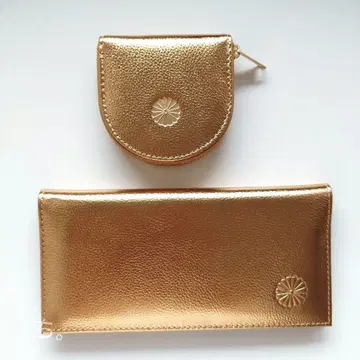 [ 익명 배송 ] 황궁 한정판 장지갑 & 코인 케이스 골드 금