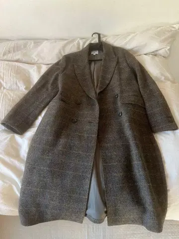 더블 브레스트 롱 코트 XL