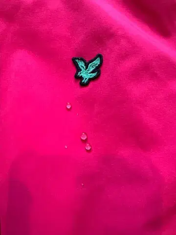 Lyle & Scott 발수성 레인 자켓 핑크