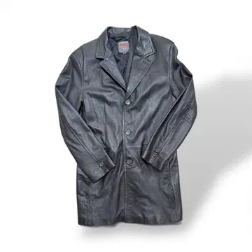 U.B. FEDI 램 가죽 코트 페디 천연 가죽 자켓 가죽 점퍼