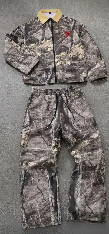 밀리터리 리얼트리 자켓 셋업