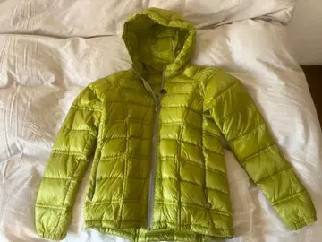 AIGLE 라임 그린 다운 자켓