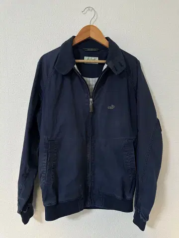 크로커다일 네이비 스윙탑 숏기장 블루종 자켓