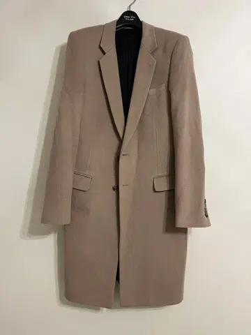 Lithium Homme 이탈리아제 캐시미어 100% 체스터 코트 46