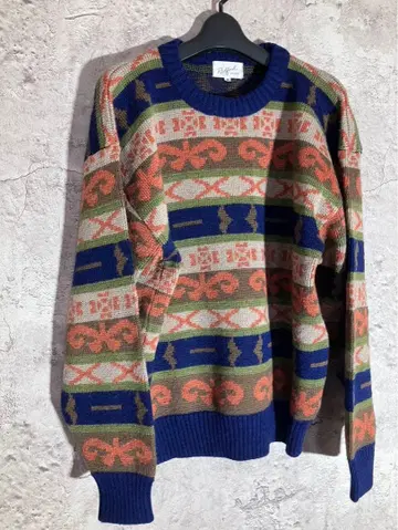 Red ford SPORTS 빈티지 울 혼방 니트 스웨터 골프