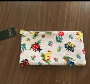 택 포함 미사용 새상품 페이러 FEILER 하이디 파우치 핑크