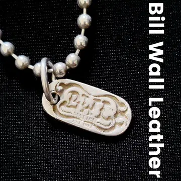 Bill Wall Leather 펜던트 브랜드 로고