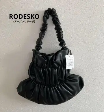 [ 새상품 ] 로데스코 어반 리서치 더블 개더백 블랙 블랙