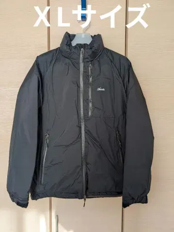 오로라 라텍스 스탠드 카라 다운 자켓 XL